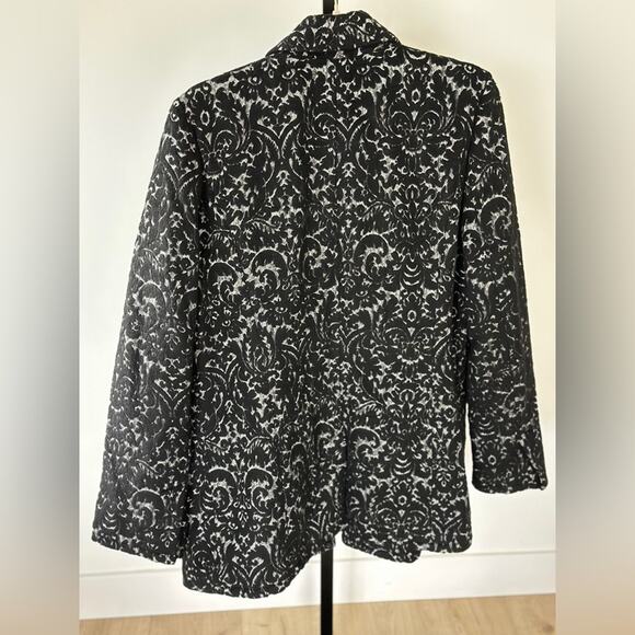 Free press textured blazer jacket. Size L - Picture 10 of 10